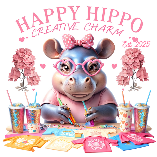 Happy Hippo Creative Charm