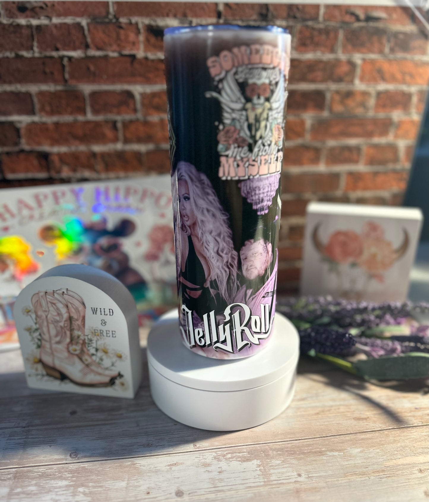 Jelly Roll and Bunnie 20oz Tumbler