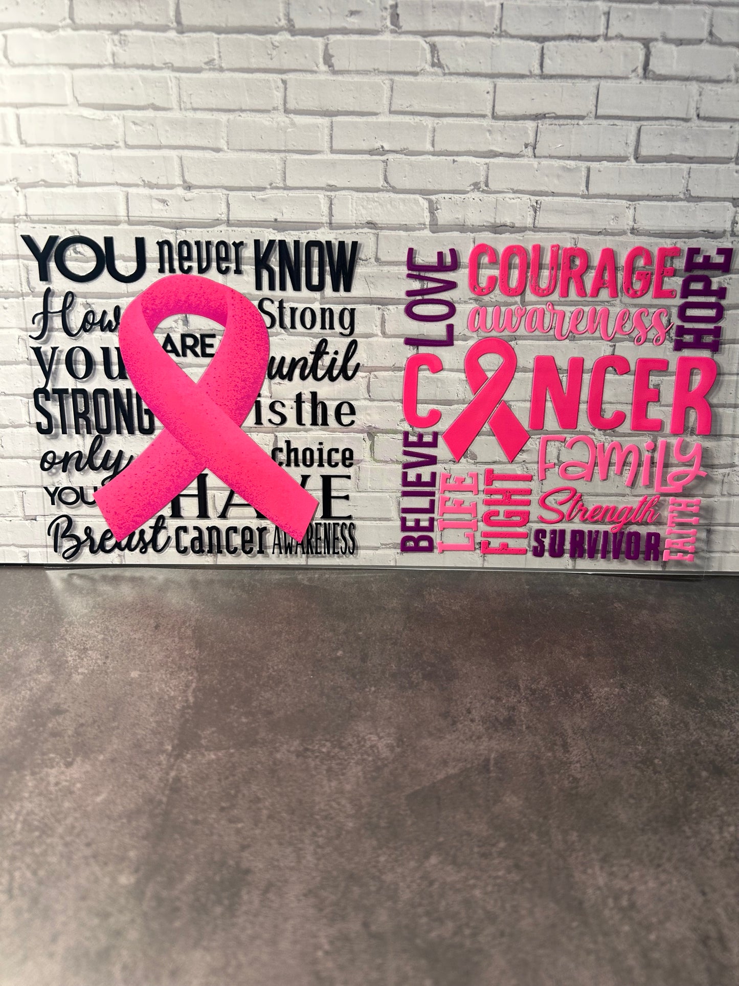 Breast Cancer awareness Decal
