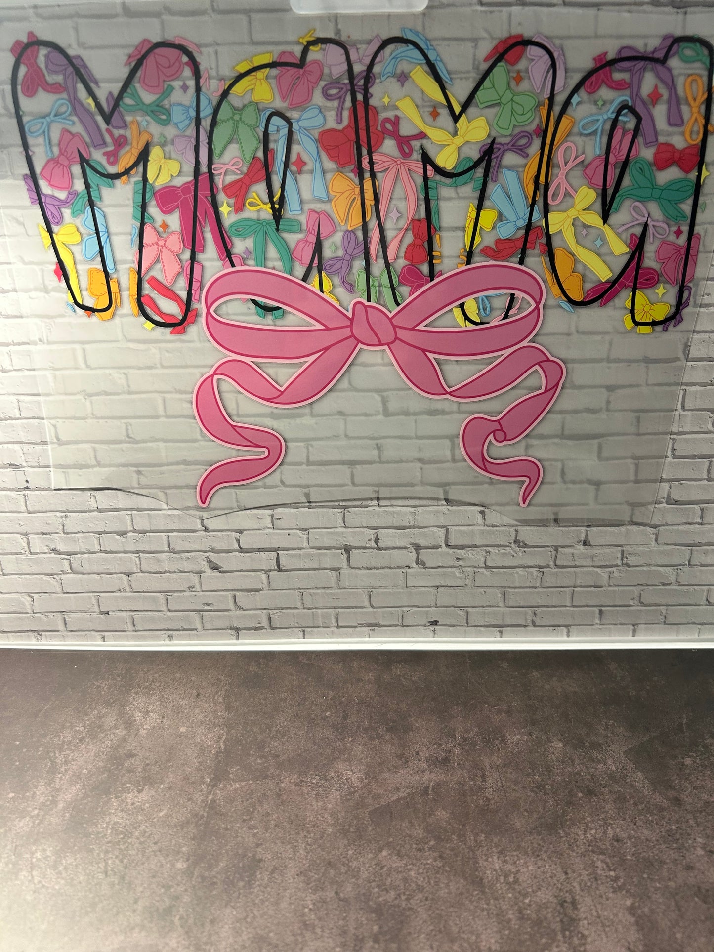 Mama heat transfer prints