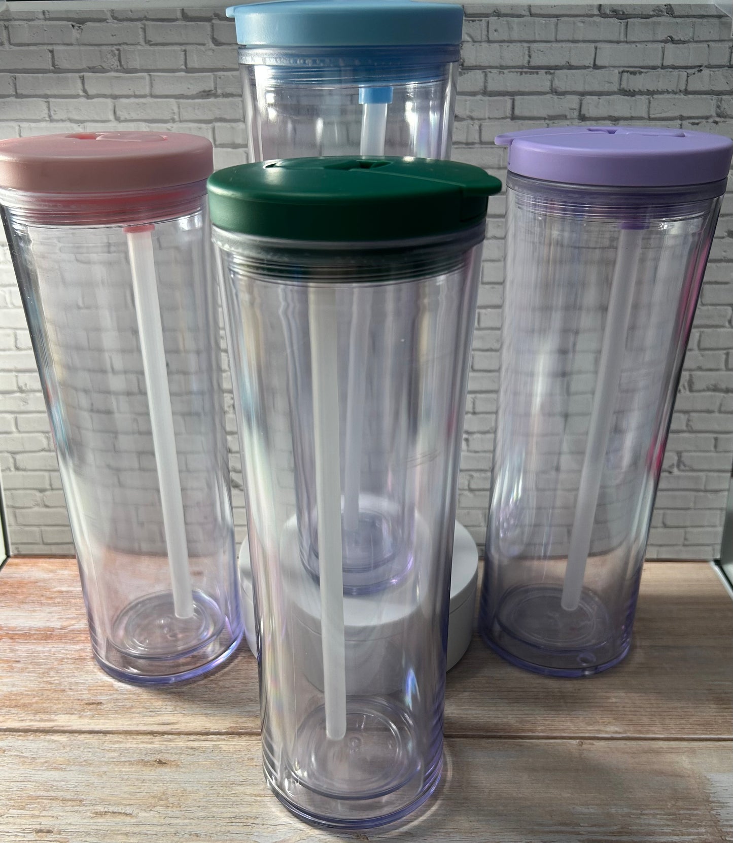 25 oz acrylic Snow globe Tumbler