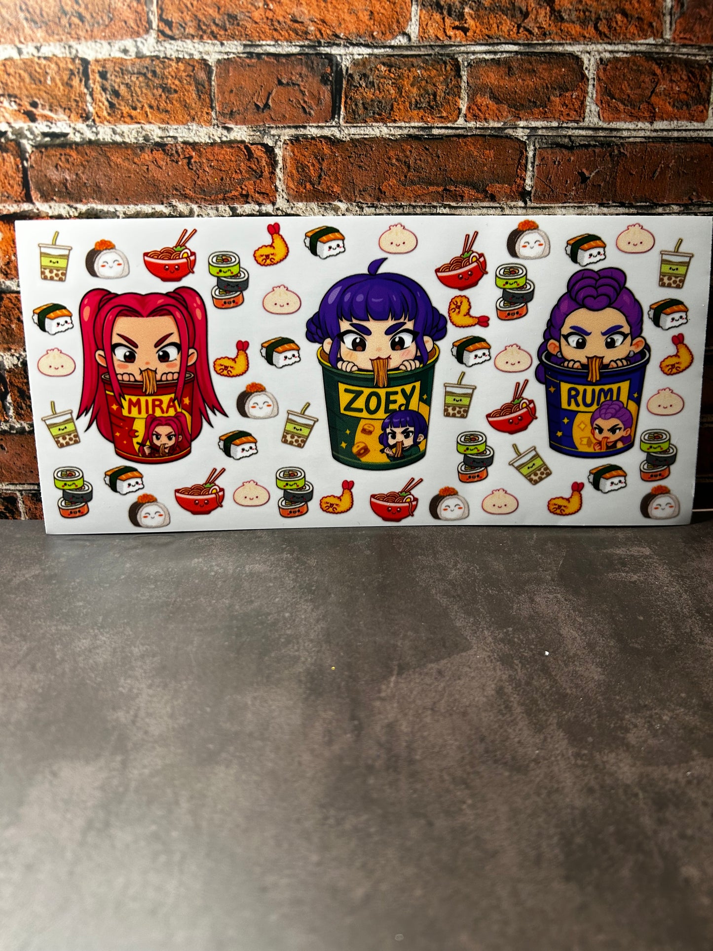 HUNTER FRIENDS UVDTF CUP WRAP