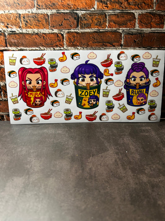 HUNTER FRIENDS UVDTF CUP WRAP