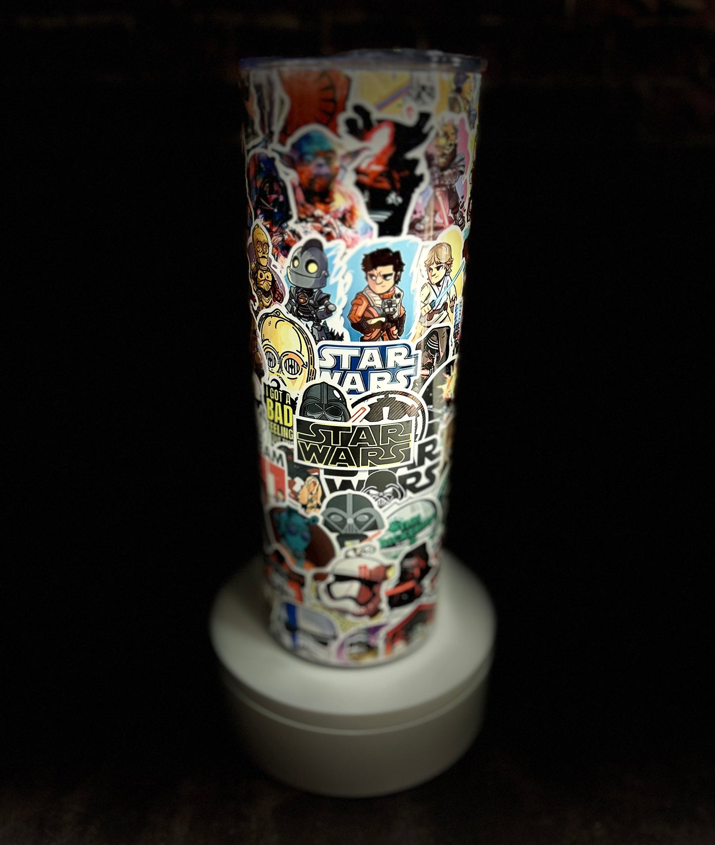 Star Wars skinny tumbler
