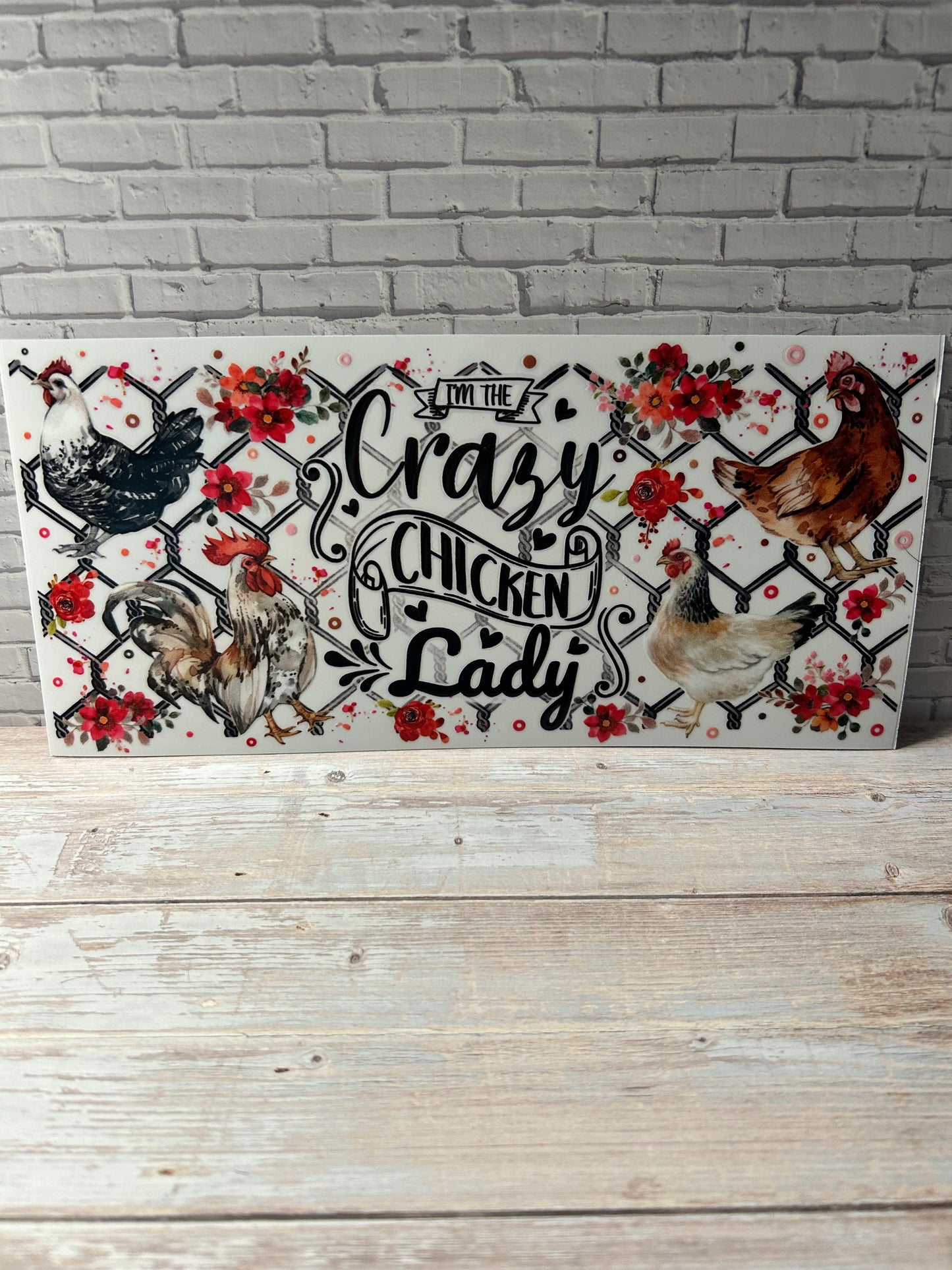 I’m the Crazy Chicken Lady Decal