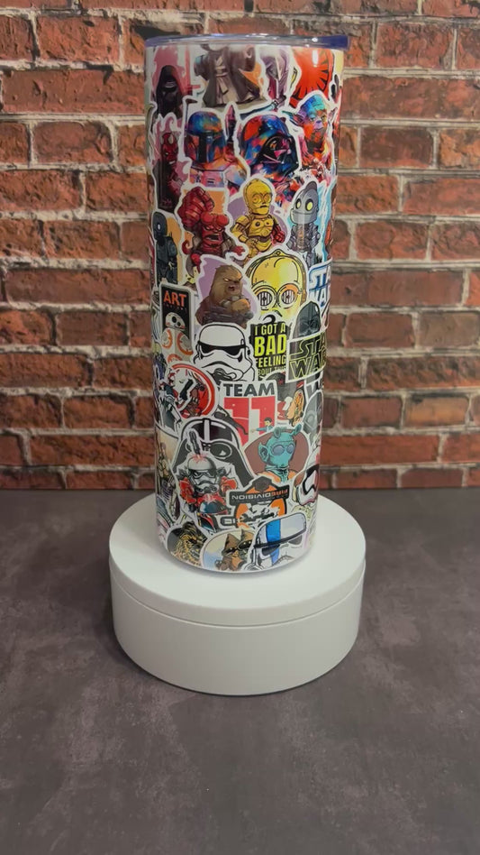 Star Wars skinny tumbler